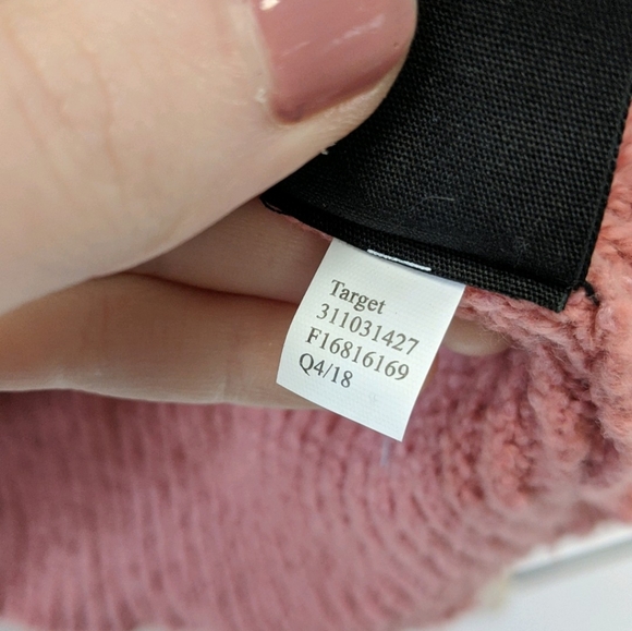 Who what wear striped color block tie back sweater - Picture 3 of 6